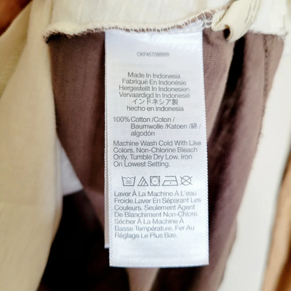 Madewell Whisper Cotton Rib-Crewneck Long-Sleeve Tee in Colorblock - Picture 8 of 9